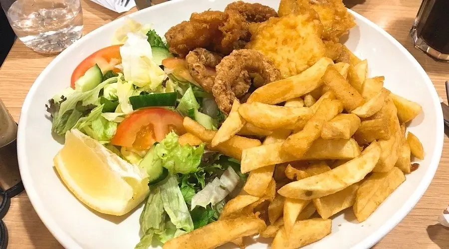 Classic Fish and Chips in London from The Laughing Halibut in Westminster