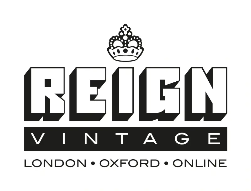 Well-organised racks of curated vintage clothing inside the Reign Vintage store in Soho